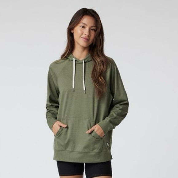 ⭐️ VUORI Halo Oversized Hoodie Dark Metal Heather - Picture 3 of 11